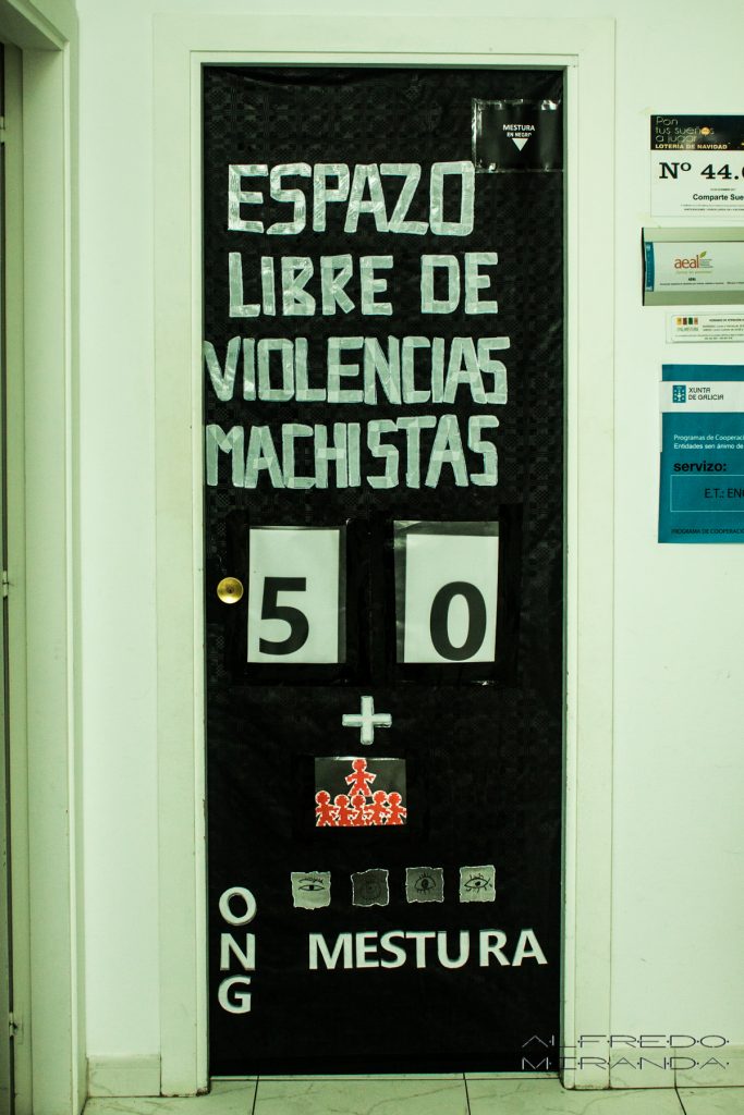 Espazo libre de violencias machistas, ong mestura, 25 noviembre,