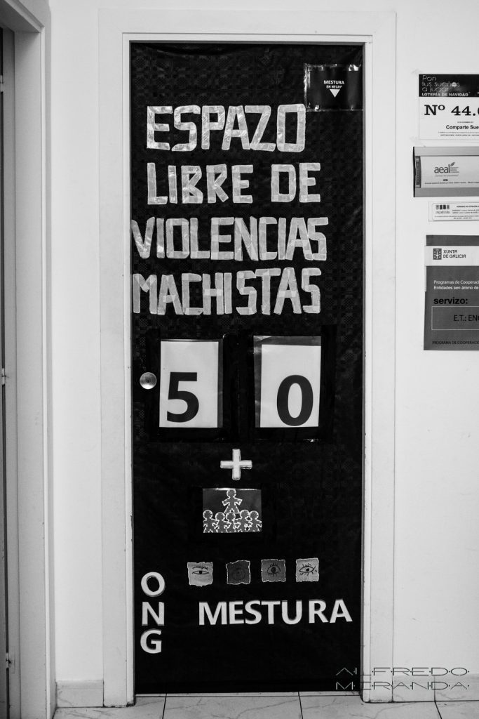 Espazo libre de violencias machistas, ong mestura, 25 noviembre,