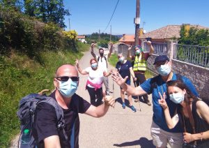 Jose e os nosos voluntarios.